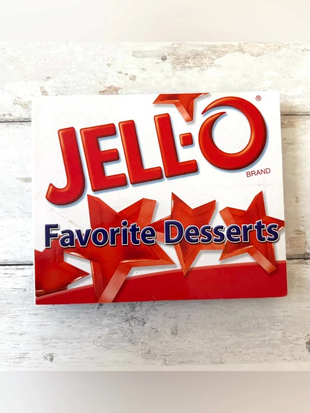 NEW Jello Favorite Desserts Hardback Recipe Idea Book Cookbook Jell-o 2007